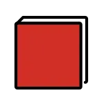 Closed Book SVG Icon